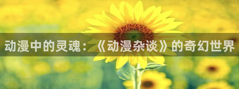 樱花动漫苹果版下载：动漫中的灵魂：《动漫杂谈》的奇幻世界